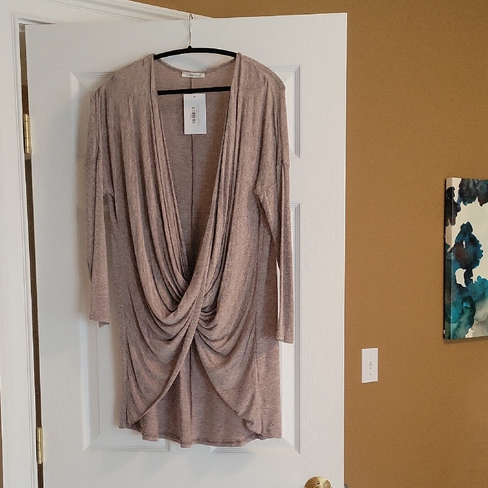 Timing Knit Top in Brown